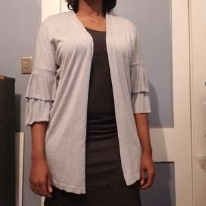 Ruffle Sleeve Cardigan **SALE**